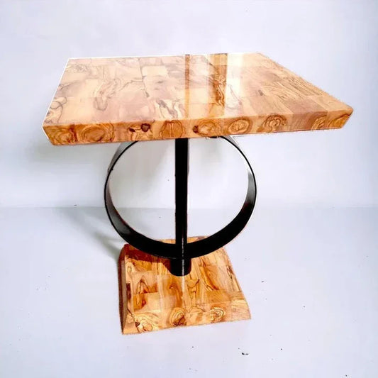 Decorative Human Statue Side Table